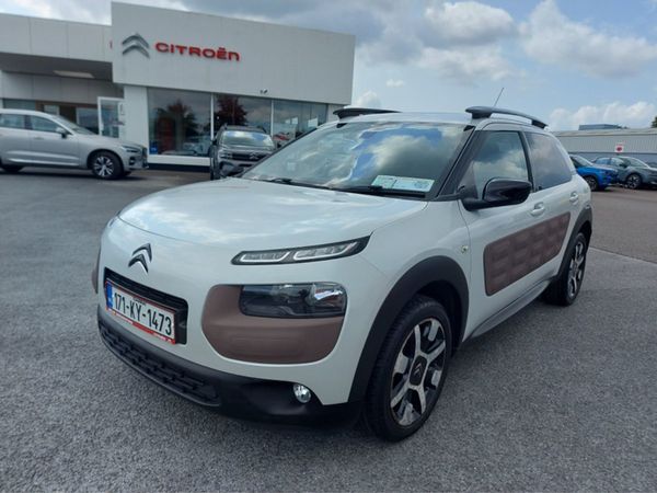 Citroen C4 Cactus Hatchback, Petrol, 2017, White