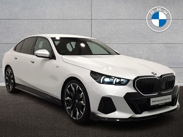 BMW 5-Series Saloon, Petrol Plug-in Hybrid, 2025, White