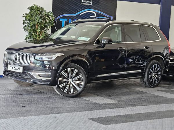 Volvo XC90 SUV, Petrol Plug-in Hybrid, 2019, Black