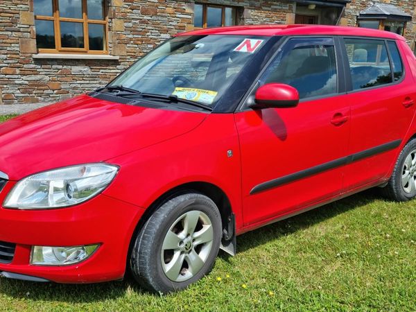 Skoda Fabia Hatchback, Diesel, 2014, Red
