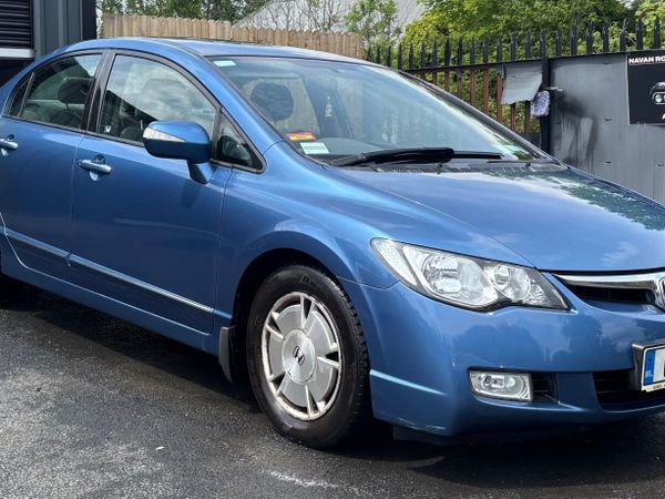 Honda Civic Saloon, Petrol Hybrid, 2008, Blue