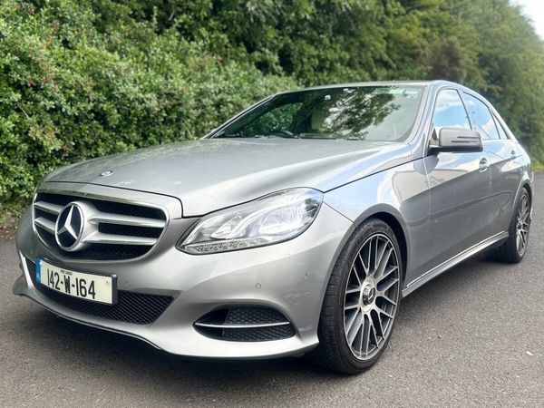 Mercedes-Benz E-Class Saloon, Diesel Hybrid, 2014, Silver