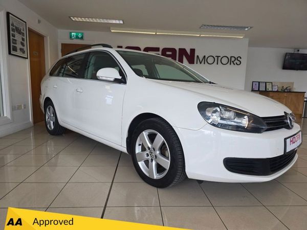 Volkswagen Golf Estate, Petrol, 2011, White