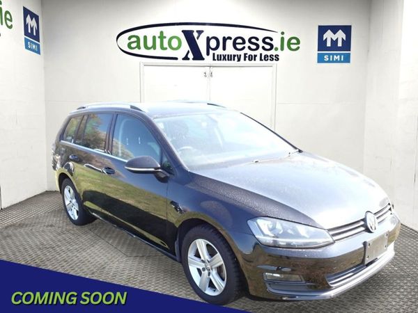 Volkswagen Golf Estate, Petrol, 2016, Black