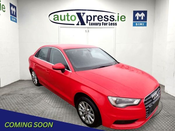 Audi A3 Saloon, Petrol, 2016, Red