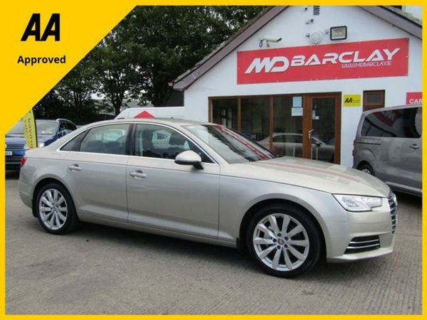 Audi A4 Saloon, Diesel, 2017, Silver
