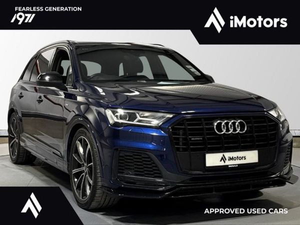 Audi Q7 SUV, Hybrid, 2022, Blue