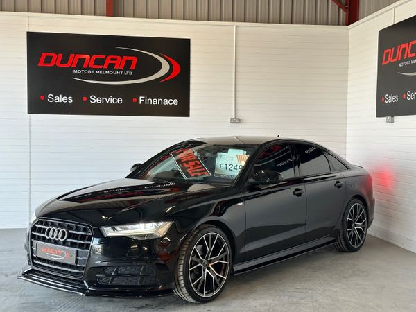 Audi A6 Saloon, Diesel, 2017, Black