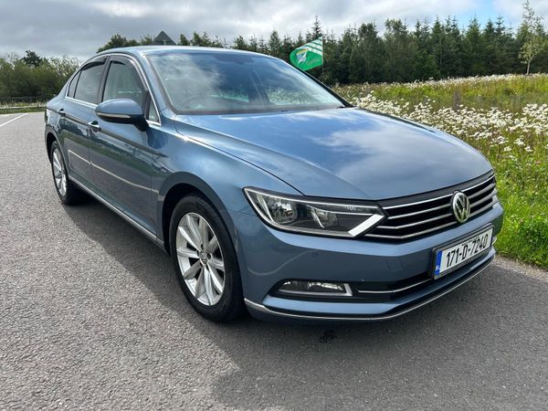 Volkswagen Passat Saloon, Diesel, 2017, Blue