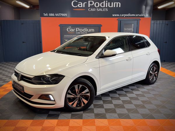Volkswagen Polo Hatchback, Petrol, 2018, White