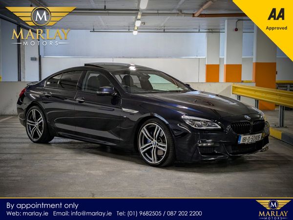 BMW 6-Series Coupe, Diesel, 2018, Black