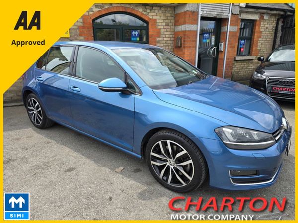 Volkswagen Golf Hatchback, Petrol, 2014, Blue