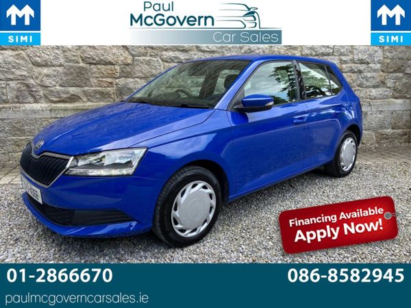 Skoda Fabia Hatchback, Petrol, 2021, Blue