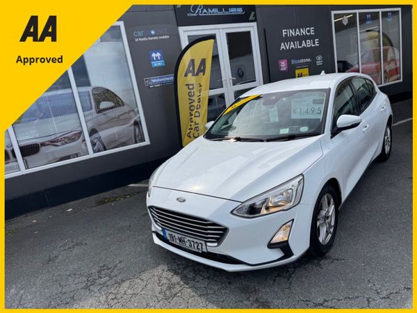 Ford Focus Hatchback, Petrol, 2019, White