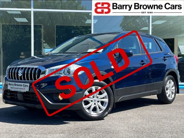 Suzuki SX4 S-Cross Hatchback, Petrol, 2017, Blue