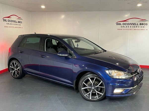 Volkswagen Golf Hatchback, Petrol, 2017, Blue