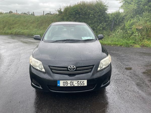 Toyota Corolla Saloon, Petrol, 2009, Black