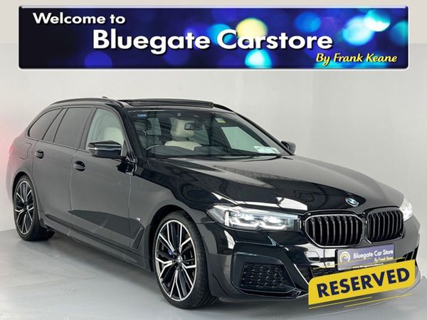 BMW 5-Series Estate, Diesel, 2022, Black
