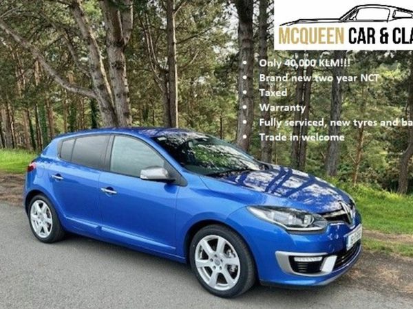 Renault Megane Hatchback, Petrol, 2015, Blue