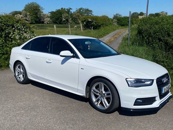 Audi A4 Saloon, Diesel, 2015, White