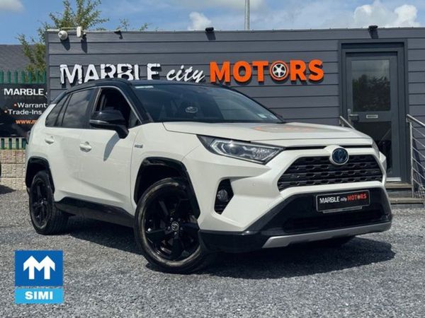 Toyota RAV4 Estate, Hybrid, 2019, White