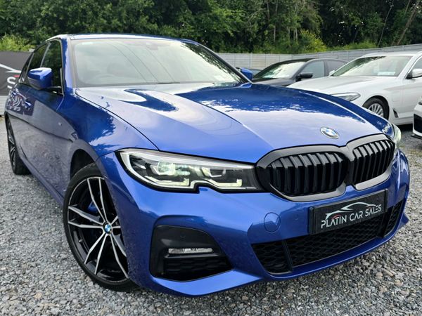 BMW 3-Series Saloon, Petrol Plug-in Hybrid, 2019, Blue