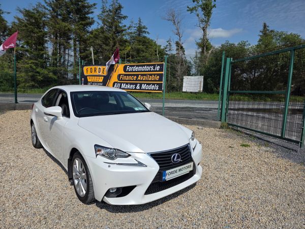 Lexus IS Saloon, Petrol Hybrid, 2017, White