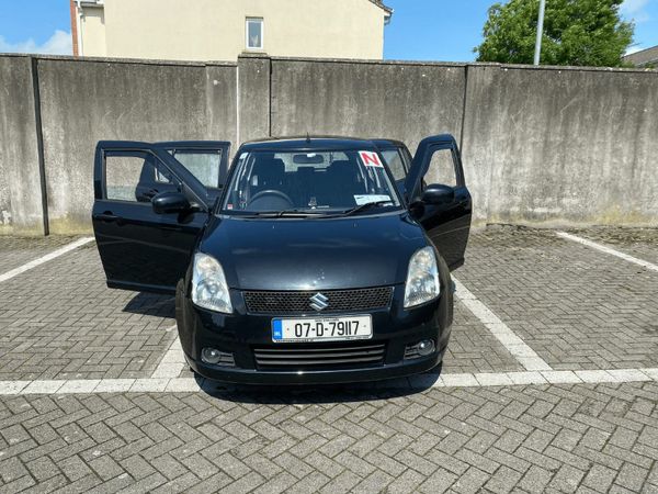 Suzuki Swift Hatchback, Petrol, 2007, Black