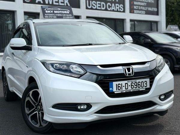 Honda Vezel Estate, Petrol Hybrid, 2016, White