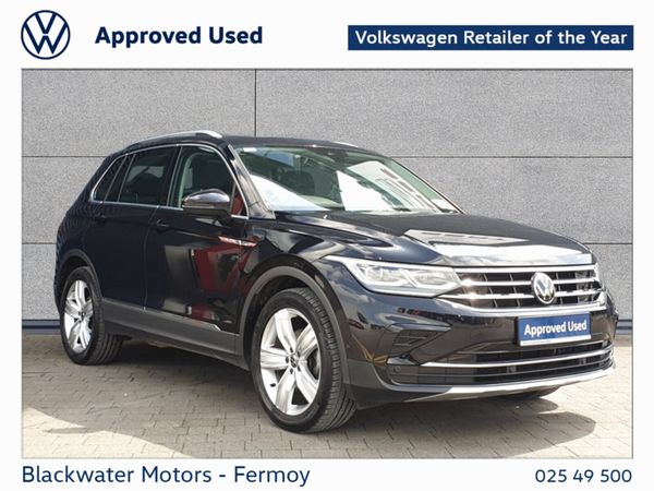 Volkswagen Tiguan Estate, Diesel, 2022, Black
