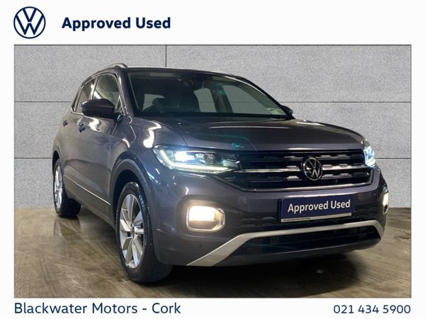 Volkswagen T-Cross SUV, Petrol, 2022, Grey