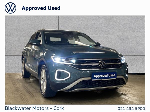 Volkswagen T-Roc SUV, Petrol, 2022, Blue