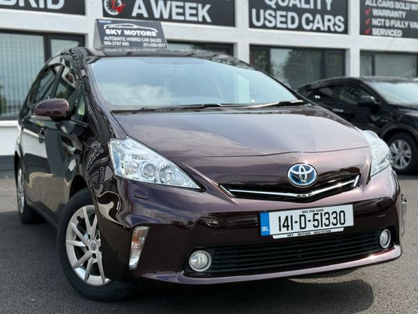 Toyota Prius MPV, Petrol Hybrid, 2014, Black