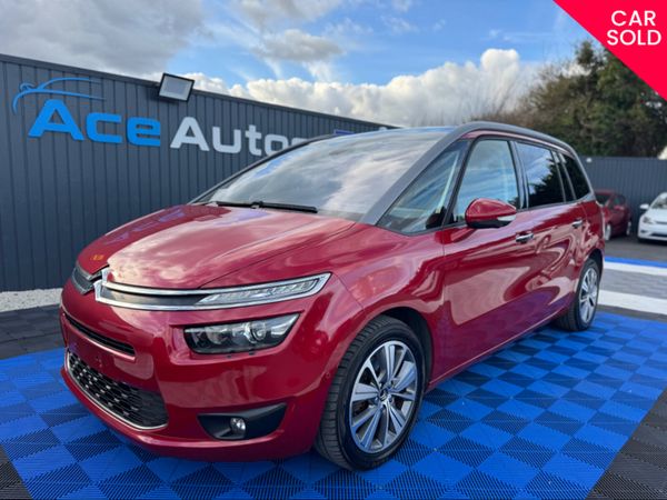 Citroen Grand C4 Picasso MPV, Petrol, 2016, Red