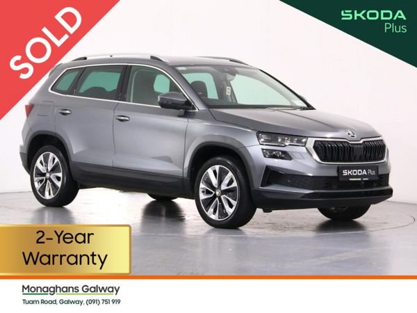 Skoda Karoq SUV, Petrol, 2022, Grey