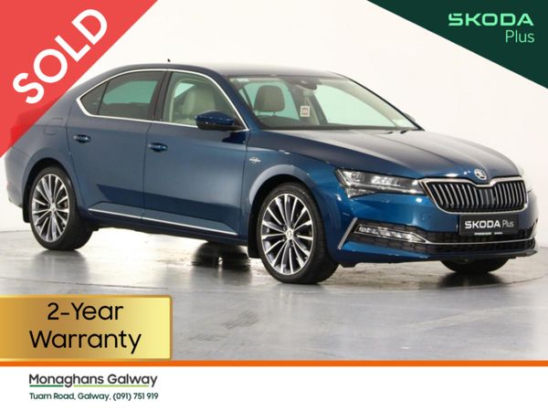 Skoda Superb Hatchback, Diesel, 2024, Blue