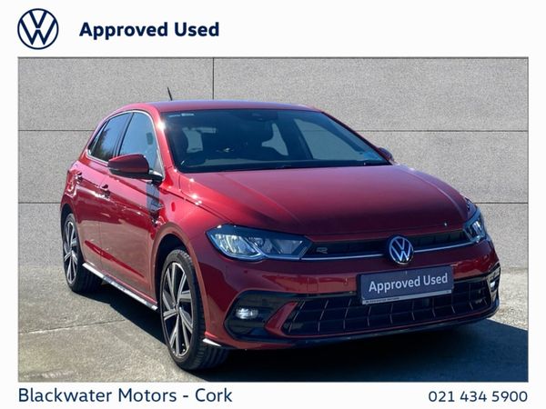 Volkswagen Polo Hatchback, Petrol, 2023, Red