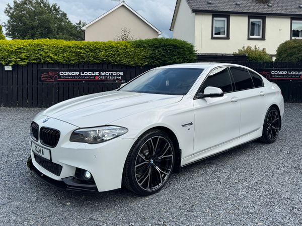 BMW 5-Series Saloon, Diesel, 2016, White