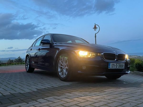 BMW 3-Series Saloon, Diesel, 2017, Blue