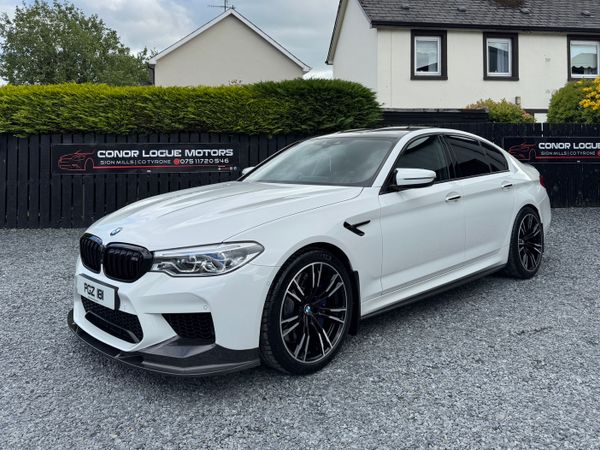 BMW M5 Saloon, Petrol, 2018, White