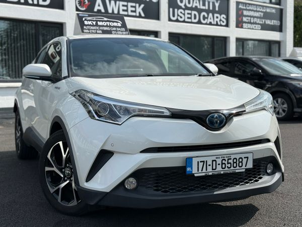 Toyota C-HR Hatchback, Petrol Hybrid, 2017, White