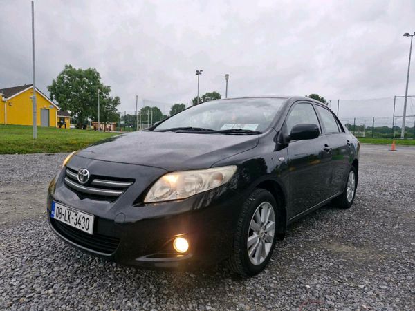 Toyota Corolla Saloon, Petrol, 2008, Black