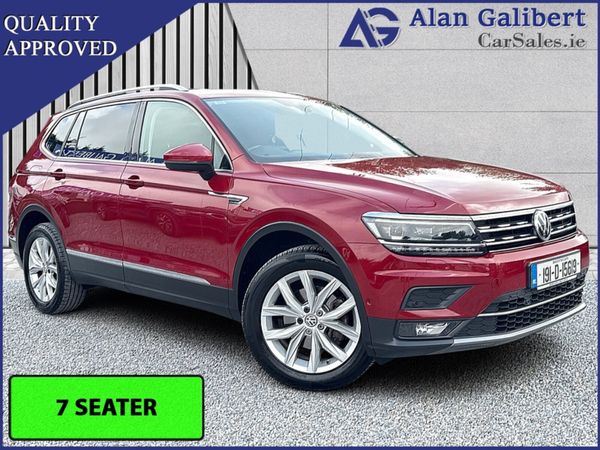 Volkswagen Tiguan Allspace Estate, Diesel, 2019, Red