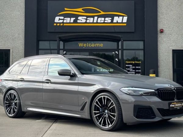 BMW 5-Series Estate, Diesel, 2021, Grey