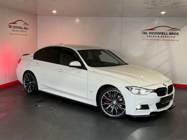 BMW 3-Series Saloon, Hybrid, 2018, White