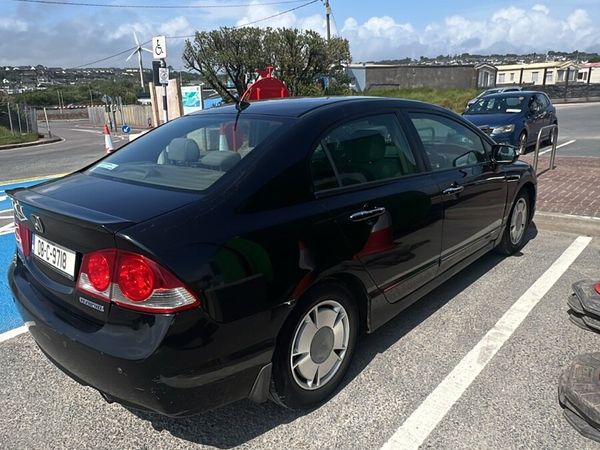 Honda Civic Saloon, Petrol Hybrid, 2008, Black