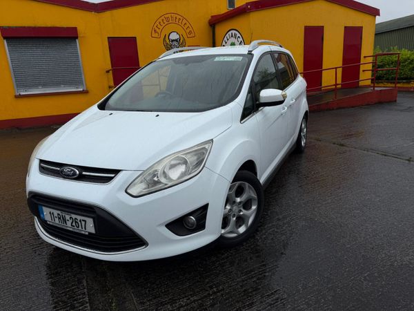 Ford Grand C-Max MPV, Petrol, 2011, White
