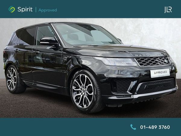 Land Rover Range Rover Sport SUV, Petrol Hybrid, 2022, Black