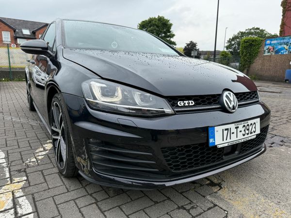 Volkswagen Golf Hatchback, Diesel, 2017, Black