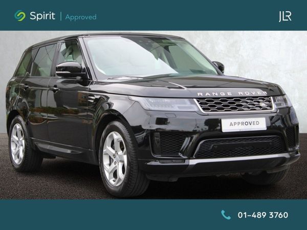 Land Rover Range Rover Sport SUV, Petrol Hybrid, 2021, Black